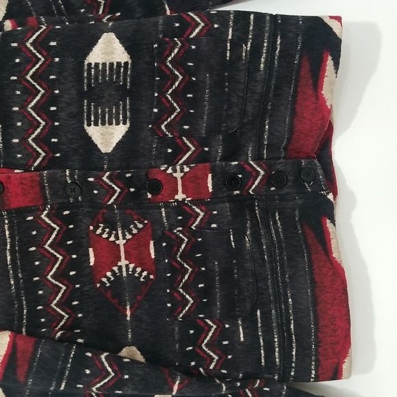Lauren Ralph Lauren Aztec/Southwestern print button down jacket - Picture 5 of 7